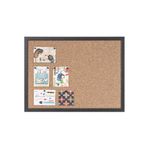 Bi-Office Essentials Techcork Noticeboard Black Frame 60x45cm SF142209169