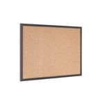 Bi-Office Essentials Techcork Noticeboard Black Frame 90x60cm SF132209168