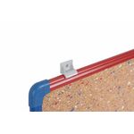 Bi-Office Schoolmate Noticeboard Cork Coloured Frame 60x45cm SF041408866
