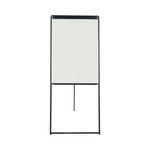 Bi-Office Classic Magnetic Footbar Easel Black 70x100cm EA2306007