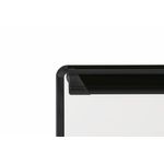 Bi-Office Classic Magnetic Footbar Easel Black 70x100cm EA2306007