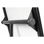 Bi-Office Mastervision Magnetic Mobile Easel Black 70x100cm EA48066720