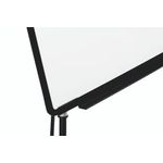 Bi-Office Economic Tripod Easel Non-magnetic Black 600x850mm EA4600475