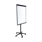 Bi-Office Classic Magnetic Mobile Easel Black Structure 70x100cm EA4806185