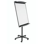 Bi-Office Mobile Magnetic Flipchart Easel 700x1000mm EA48061823