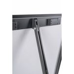 Bi-Office Classic Non-Magnetic Footbar Easel Black 70x100cm EA2300007