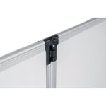 Bi-Office Maya Trio Magnetic Lacquered Steel Surface Aluminium Frame 120x90cm TR02020509170