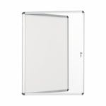 Bi-Office Enclore Magnetic Display Case Acrylic Door Aluminium Frame 9xA4 VT630109150