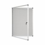 Bi-Office Enclore Combonet Display Case Acrylic Aluminium Frame 9xA4 VT630108150