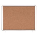 Bi-Office Mastervision Out Display Cork Lockable Door Top Hinged 18xA4 VT390601760