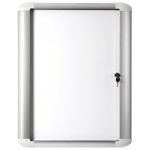 Bi-Office Mastervision Outdoor Magnetic Display Case Aluminium Frame 9xA4 VT630209760