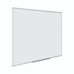 Earth Maya Magnetic Whiteboard 180x90cm Enamel Surface Aluminium Frame CR1120790