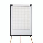 Bi-Office Flipchart Pad Gridded 30 sheets 70gsm Paper A1 (Pack of 5) FL0129407