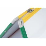 Bi-Office Schoolmate Desktop Magnetic Easel Lacquered Steel 60x45cm DKT10201011