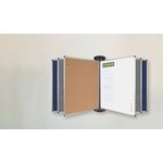 Bi-Office Flipping Board System Black Structure 240x1200mm RPA01001