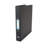 Elba 25mm 2 O-Ring Binder A4 Black Pack of 10 400001512