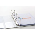 Elba Panorama 65mm 4 D-Ring Binder A4+ White Pack of 10 400001305
