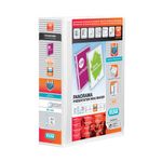Elba Panorama 65mm 4 D-Ring Binder A4+ White Pack of 10 400001305