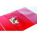 Elba Panorama 65mm Lever Arch File A4 Red Pack of 5 400008437