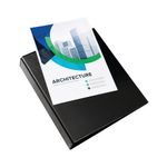 Elba Panorama 65mm Lever Arch File A4 Black Pack of 5 400008439