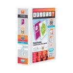 Elba Panorama 65mm 4 D-Ring Binder A4 White Pack of 4 400008673