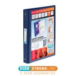Elba Vision 25mm 4 O-Ring Binder PP A4 Blue 100080876