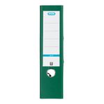 Elba 70mm Lever Arch File Plastic Green A4 100202174