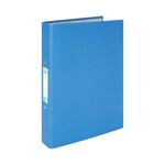 Elba 25mm Ring Binder Paper Over Board A4 Blue Pack of 10 400033496