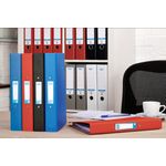 Elba 25mm Ring Binder Paper Over Board A4 Blue Pack of 10 400033496