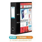 Elba Vision 70mm Lever Arch File A4 Black 100080896