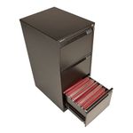 Bisley 3 Drawer Filing Cabinet 470x622x1016mm Black BS3E BLACK