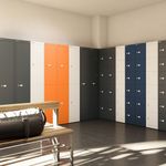 Bisley 6 Door Locker 305x457x1802mm Goose Grey CLK186 GOOSE