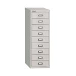 Bisley 9 Multidrawer Cabinet A4 279x380x860mm Grey H399NL-073