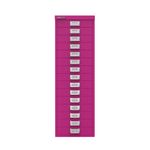 Bisley 15 Multidrawer Cabinet 279x380x860mm Fuchsia BY78743