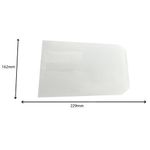 C5 Envelopes Plain Self Seal 90gsm White (Pack of 500)