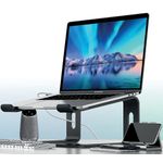 Contour Ergonomics Riser Style Laptop Stand For Laptops Up To 17 Inches Black CE10138