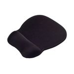 Contour Ergonomics Memory Foam Mouse Mat Wristrest Black CE77698