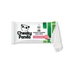 Cheeky Panda Bamboo Facial Cleansing Wipes 25 Wipes Rose (Pack of 6) FACEWROSMUL6-GBR