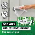 Cheeky Panda Biodegradable Bamboo Dry Wipes 100 Wipes (Pack of 6) DRYWX6