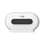 Cheeky Panda Pro Twin Micro Core Maxi Jumbo Dispenser White NJ-FQ-006A