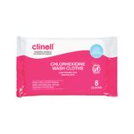 Clinell Chlorhexidine Wash Cloths (Pack of 80 CHGWC8