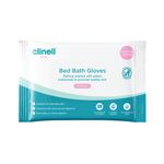 Clinell Carell Bed Bath Gloves (Pack of 8) CBBGL8