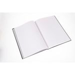Ideal A4 Cashbook Casebound Feint 192 Pages Black 6428