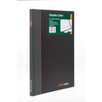Ideal A4 Cashbook Casebound Double Cash 192 Pages Black 6424
