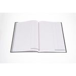 Ideal A4 Cashbook Casebound Double Cash 192 Pages Black 6424