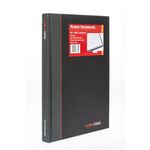 Ideal A4 Cashbook Casebound Feint 384 Pages Black 6448