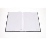 Ideal A4 Cashbook Casebound Single Cash 192 Pages Black 6421