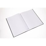 Ideal A4 Cashbook Casebound Single Cash 192 Pages Black 6421