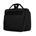 Wenger Legacy 17 Inch Laptop Case Triple Gusset 420x210x320mm Black/Grey 600655