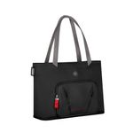 Wenger Motion Deluxe 15.6 Inch Laptop Tote Bag with Tablet Pocket 460x180x310mm Black 612543
